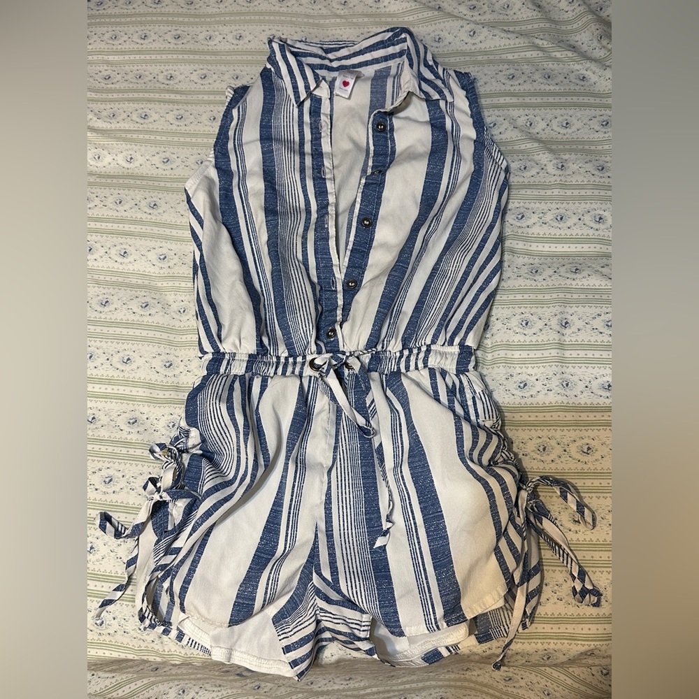 Girls one piece romper.